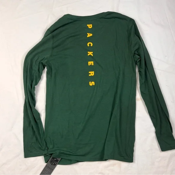 Green Bay Packers *NEW Long Sleeve Official NFL Apparel Kids Youth Large 14/16 - Picture 2 of 6